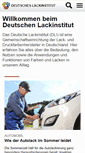 Mobile Screenshot of lacke-und-farben.de