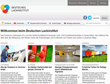 Tablet Screenshot of lacke-und-farben.de
